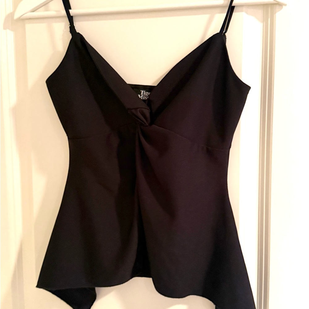 Tiger Mist Black Women's Top